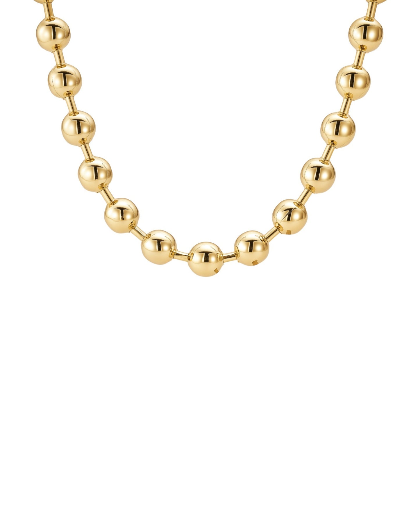Super Puff Beaded Necklace