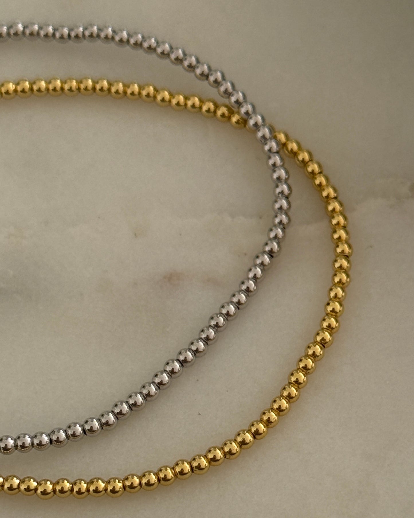 Mini Beaded Stretch Bracelet