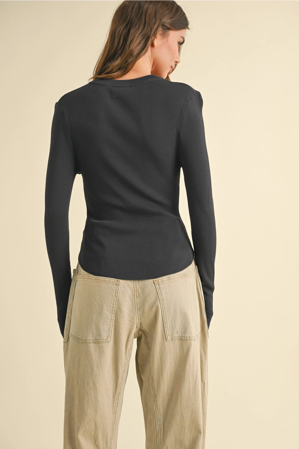 Ryleigh Ribbed Long Sleeve