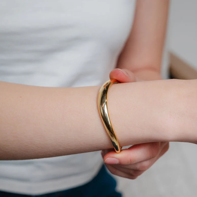 Wave Cuff Bangle