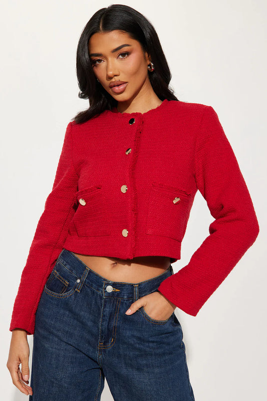 Cherry Blazer