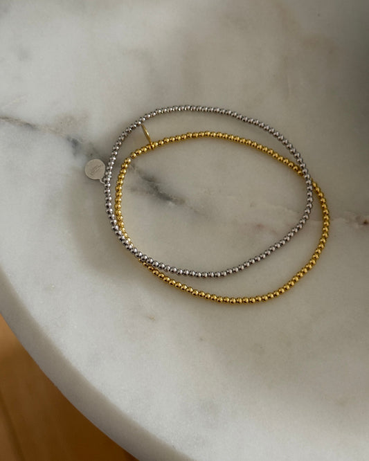 Mini Beaded Stretch Bracelet