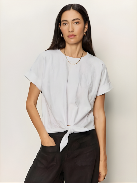 All Day Tie Tee