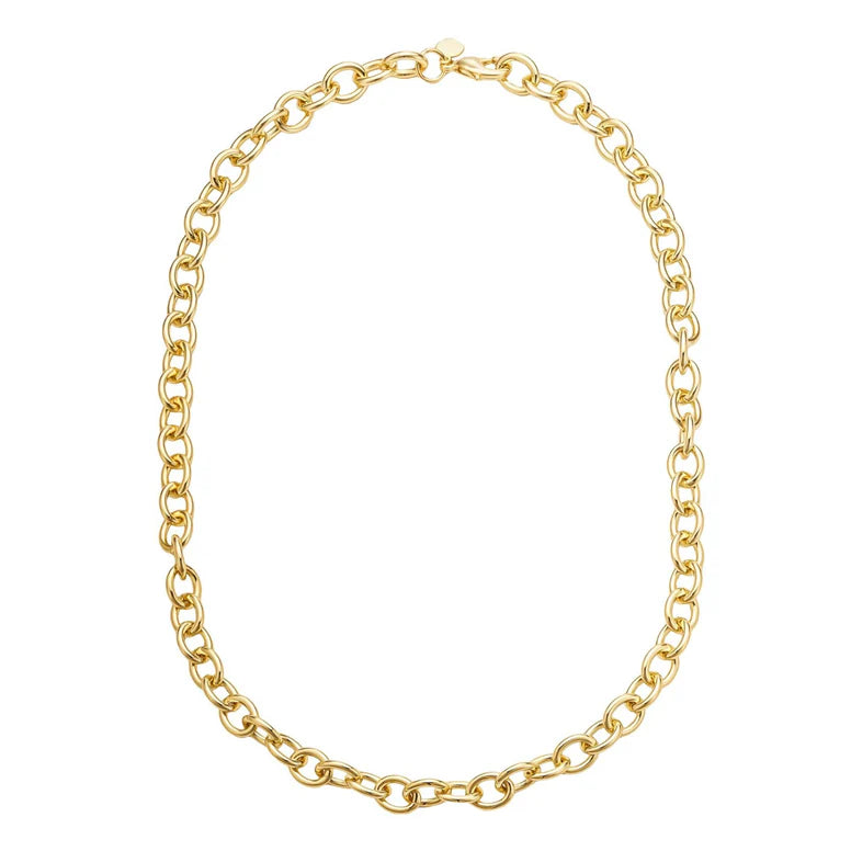 Oval Link Chain Necklace