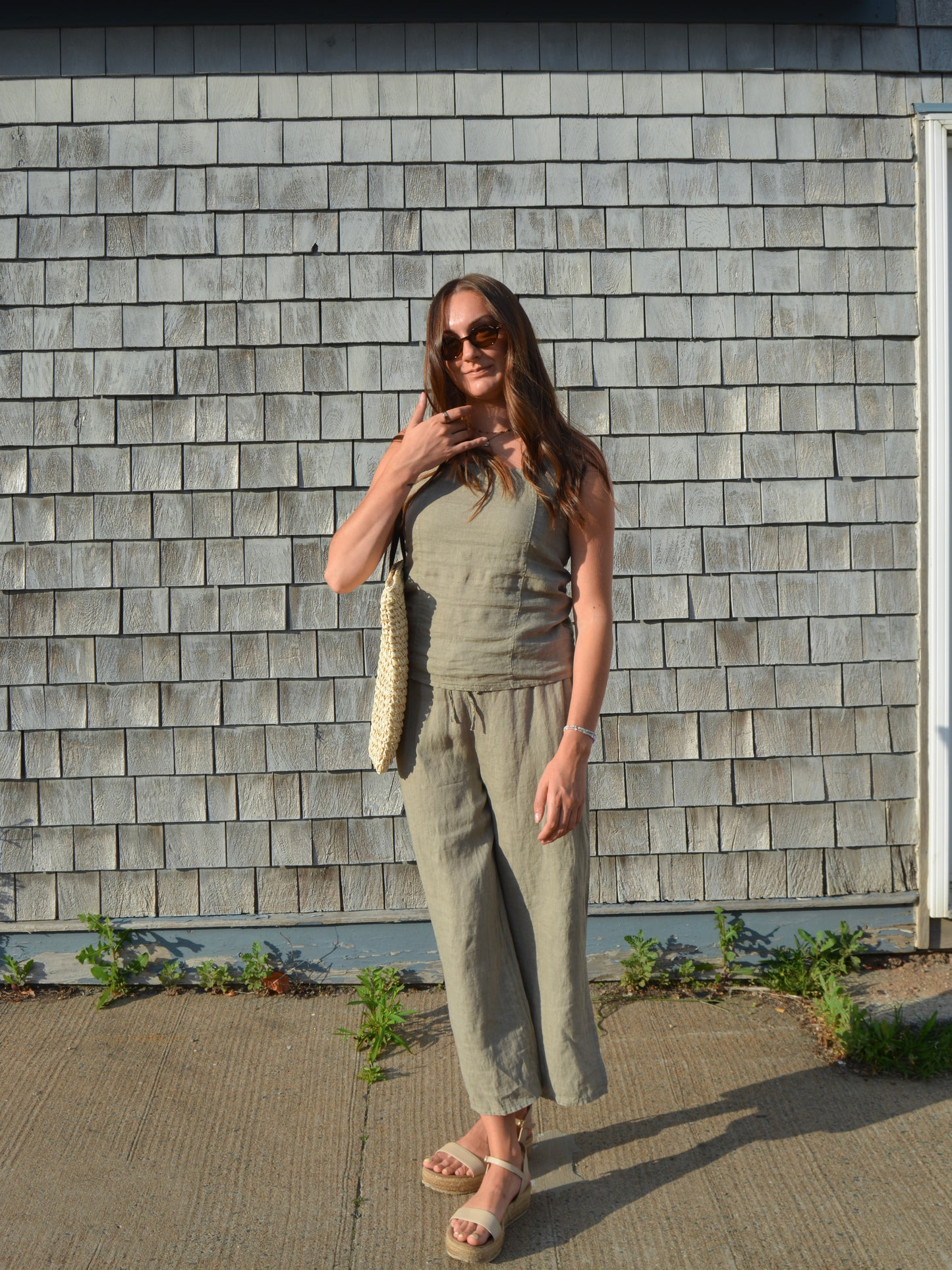 Summer Serenity Linen Pant