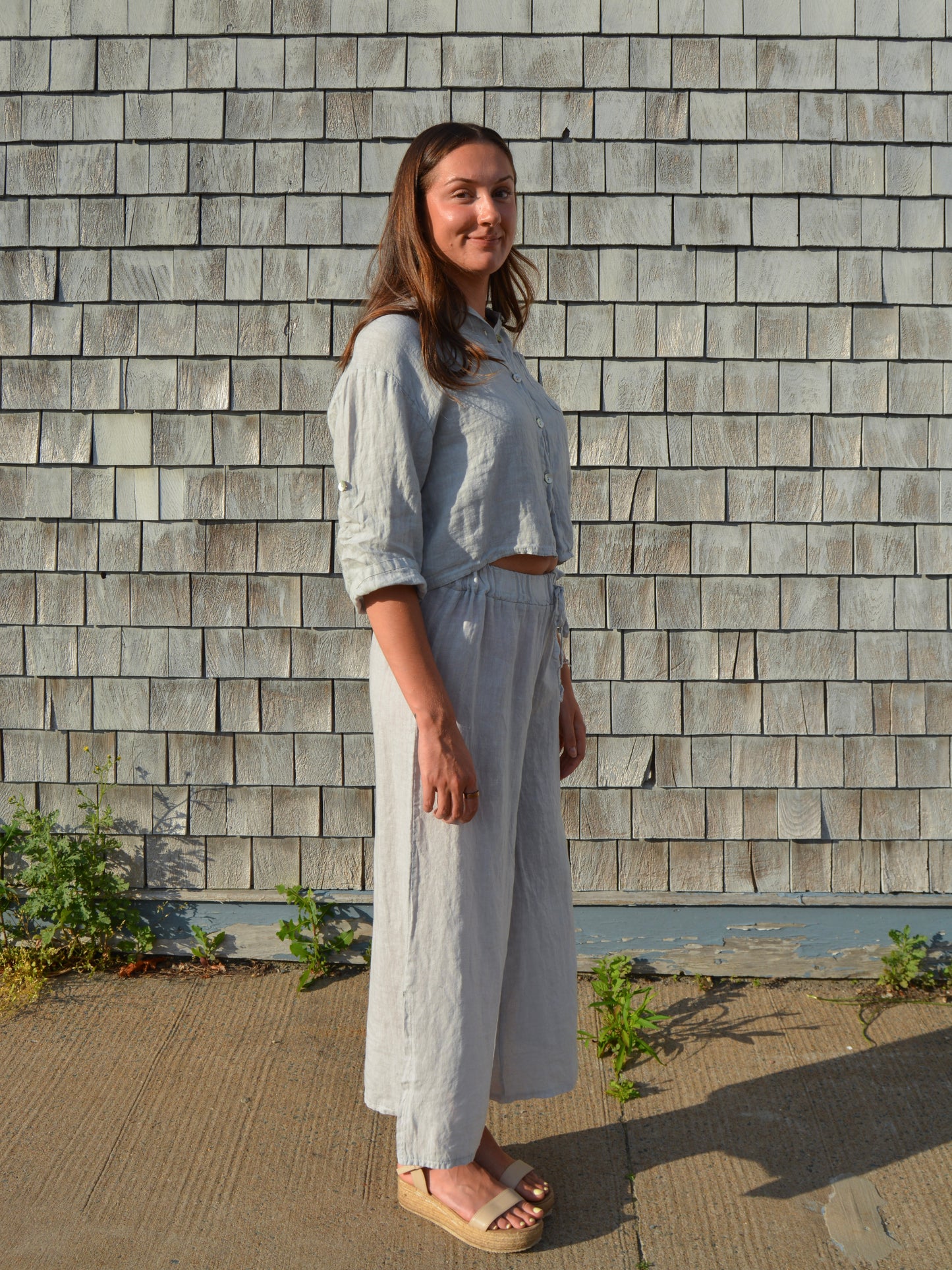 Summer Serenity Linen Pant