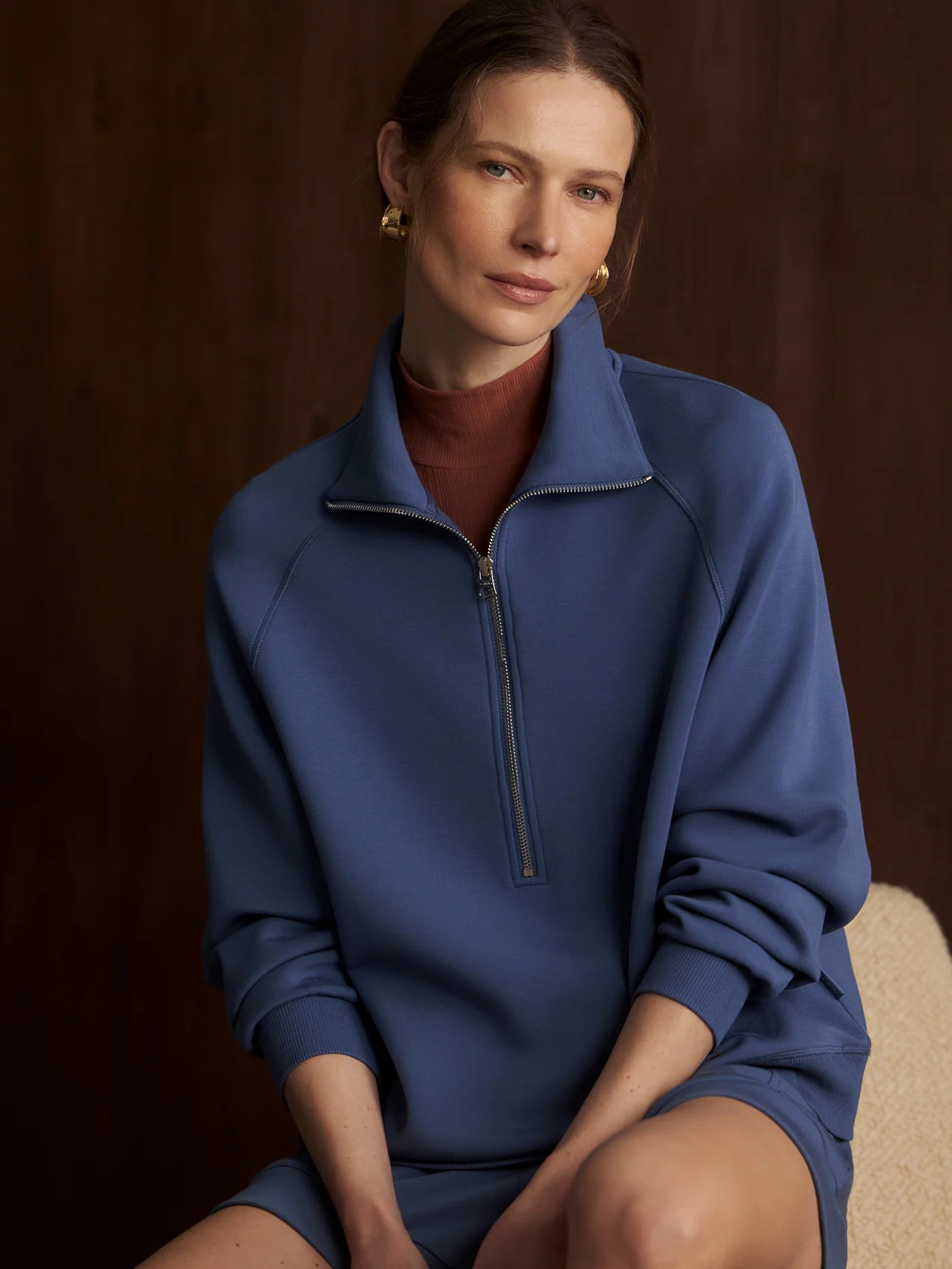 Selene Half-Zip Sweat