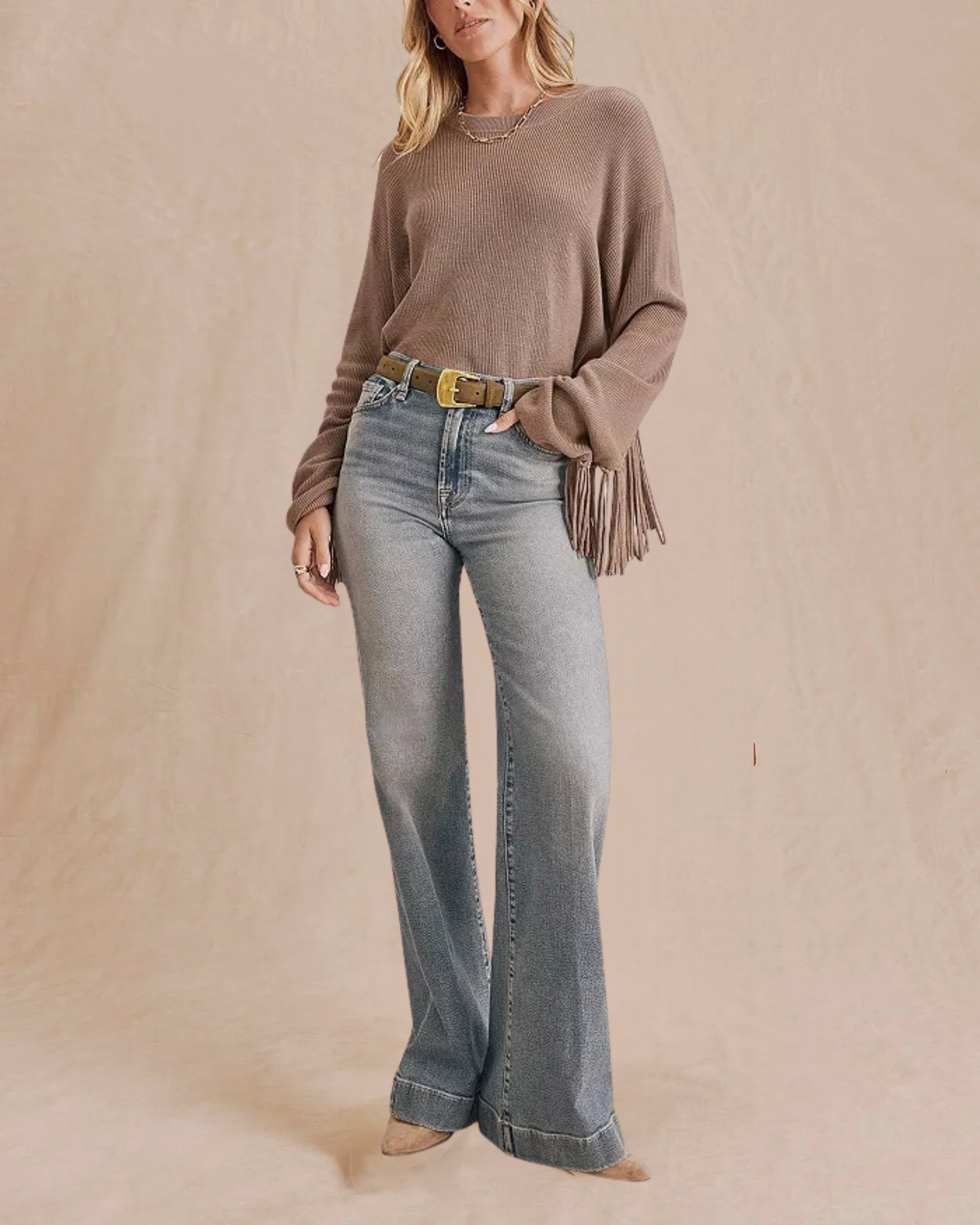 Willow Fringe Sweater