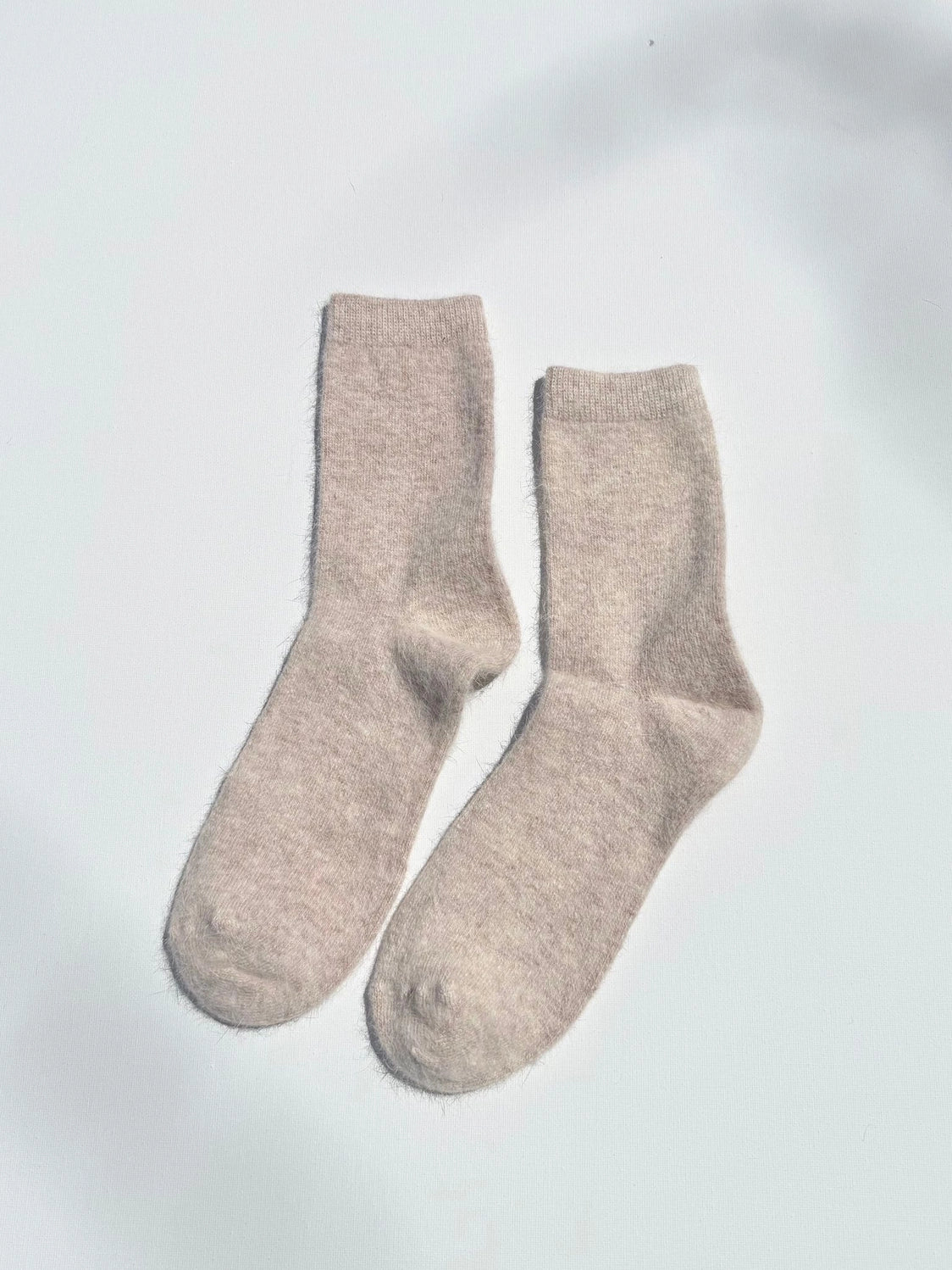 Fluffy Angora Socks