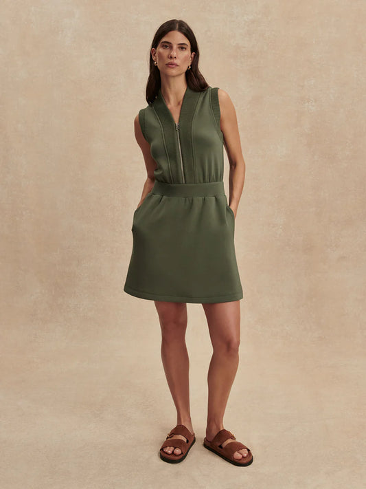 Pollyanne Half-Zip Dress