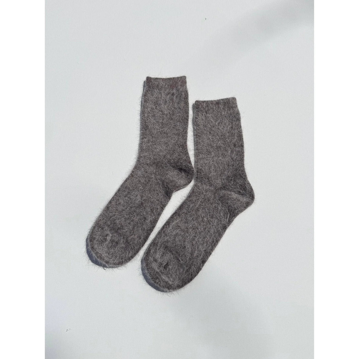 Fluffy Angora Socks