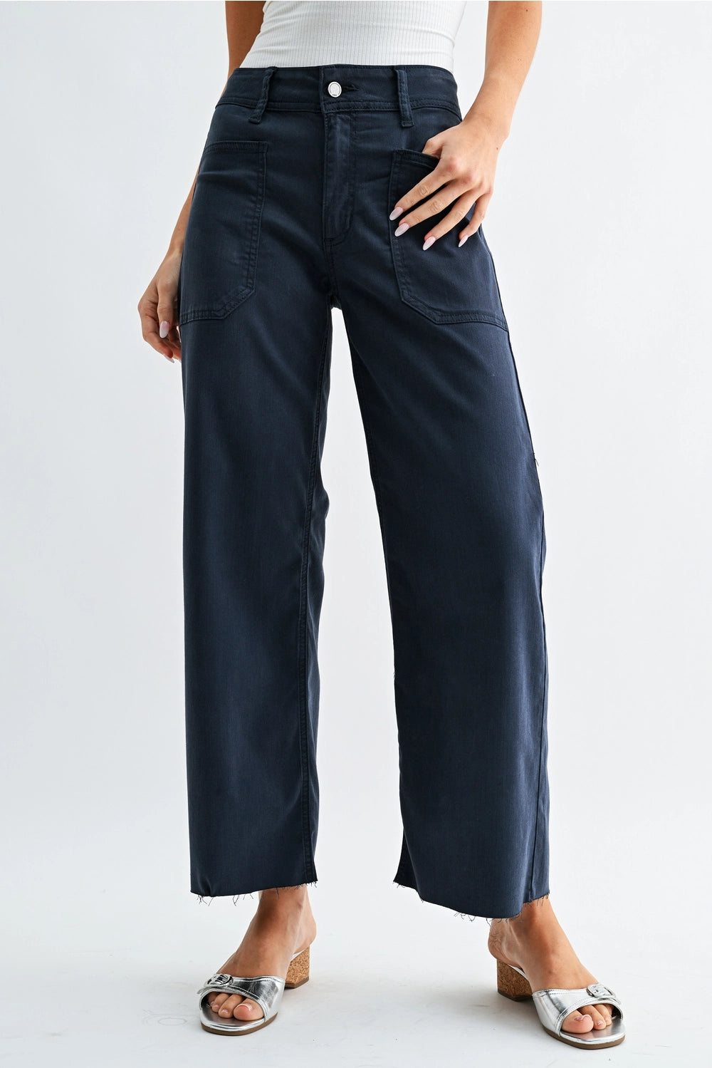 Utility Wide Leg Jeans