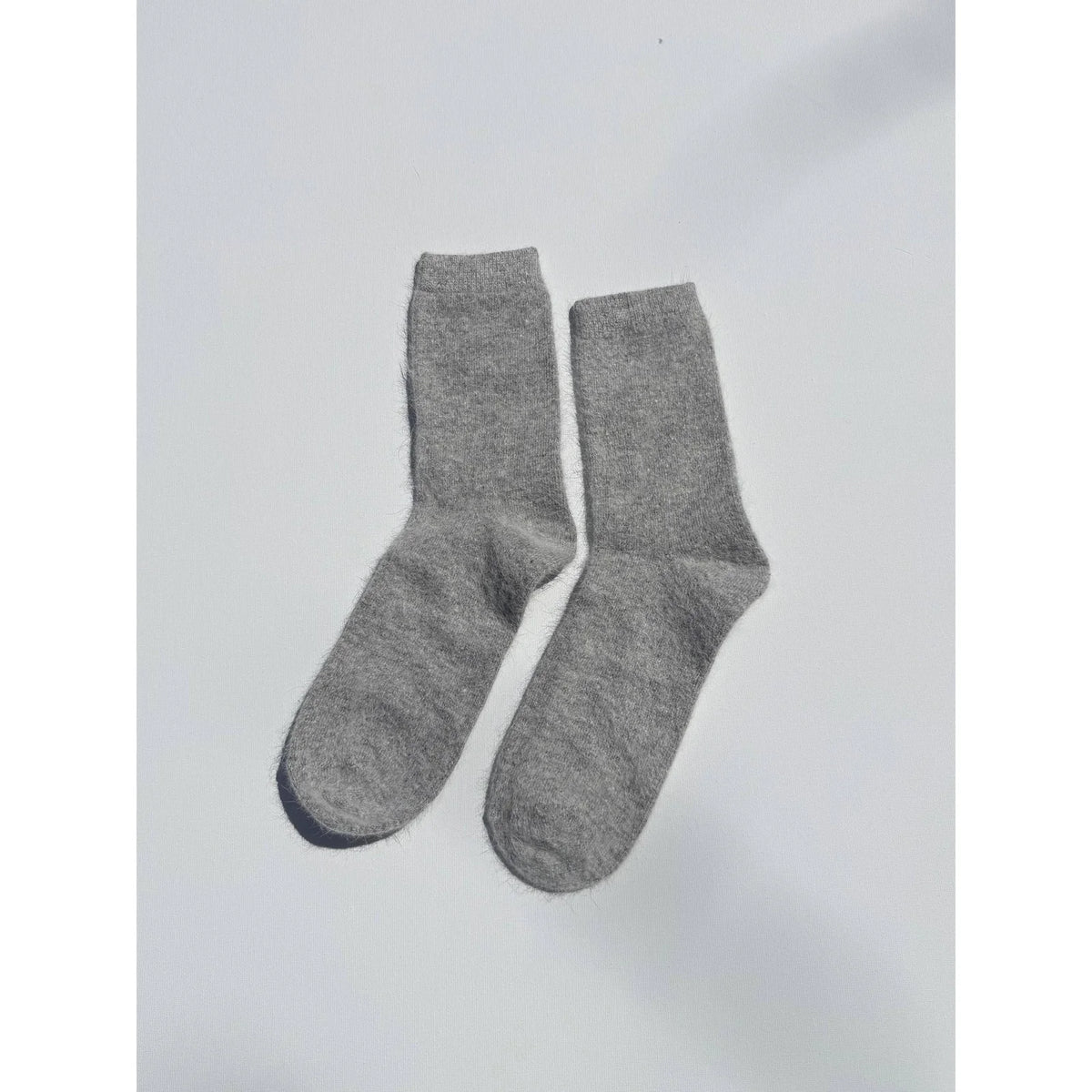 Fluffy Angora Socks