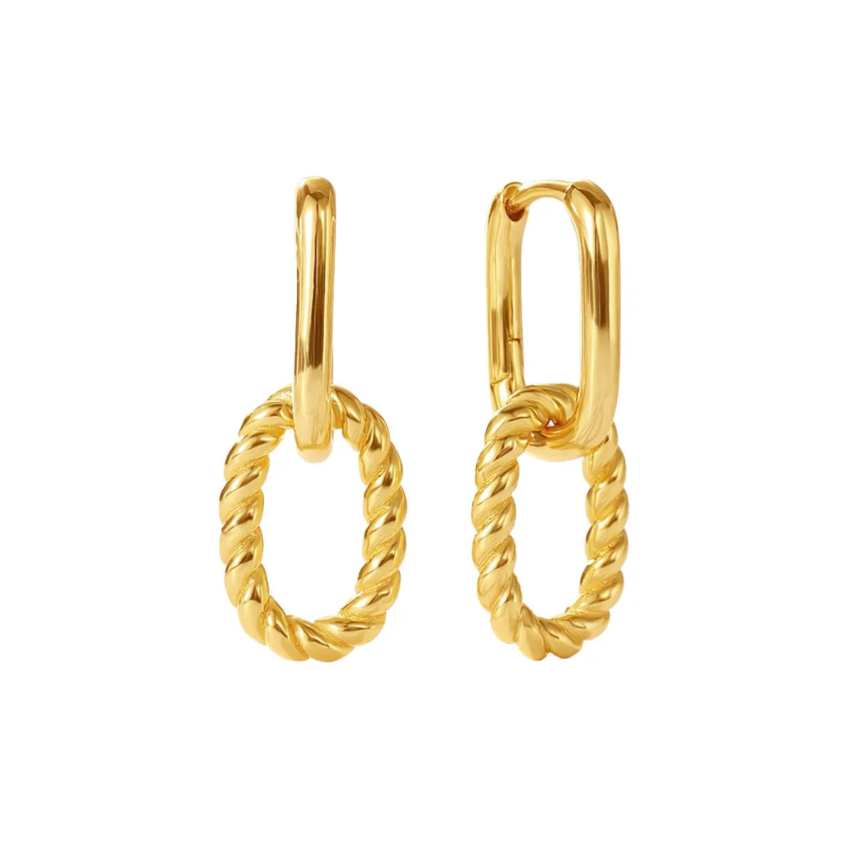 Twist Drop Earrings