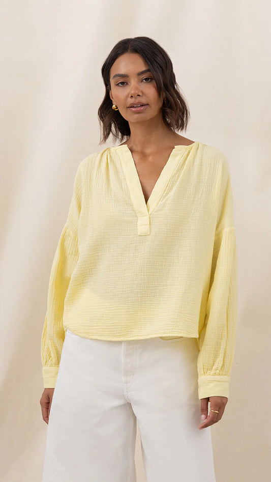 Peach Cotton Shirt