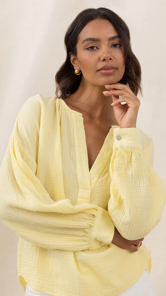 Peach Cotton Shirt
