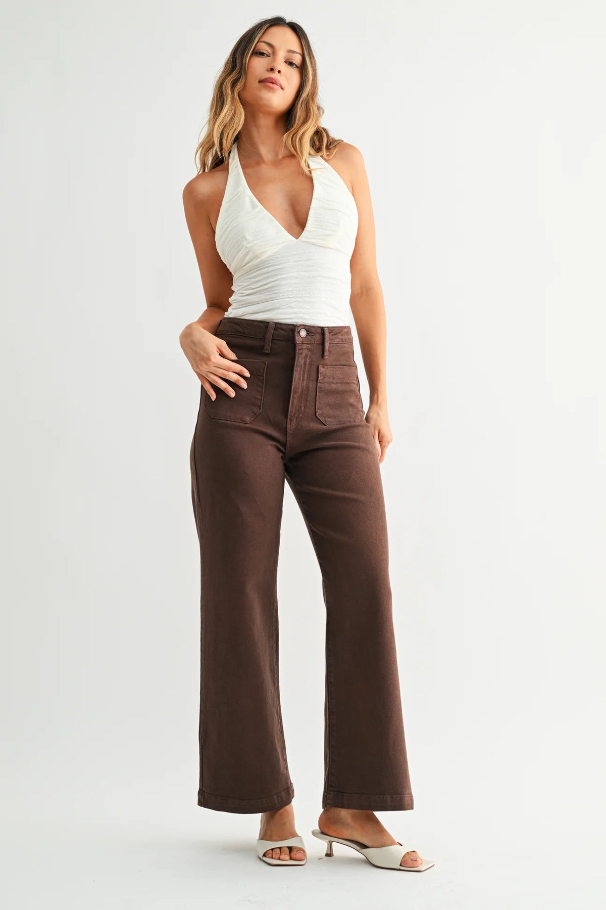 Sailor Patch Pocket Jeans