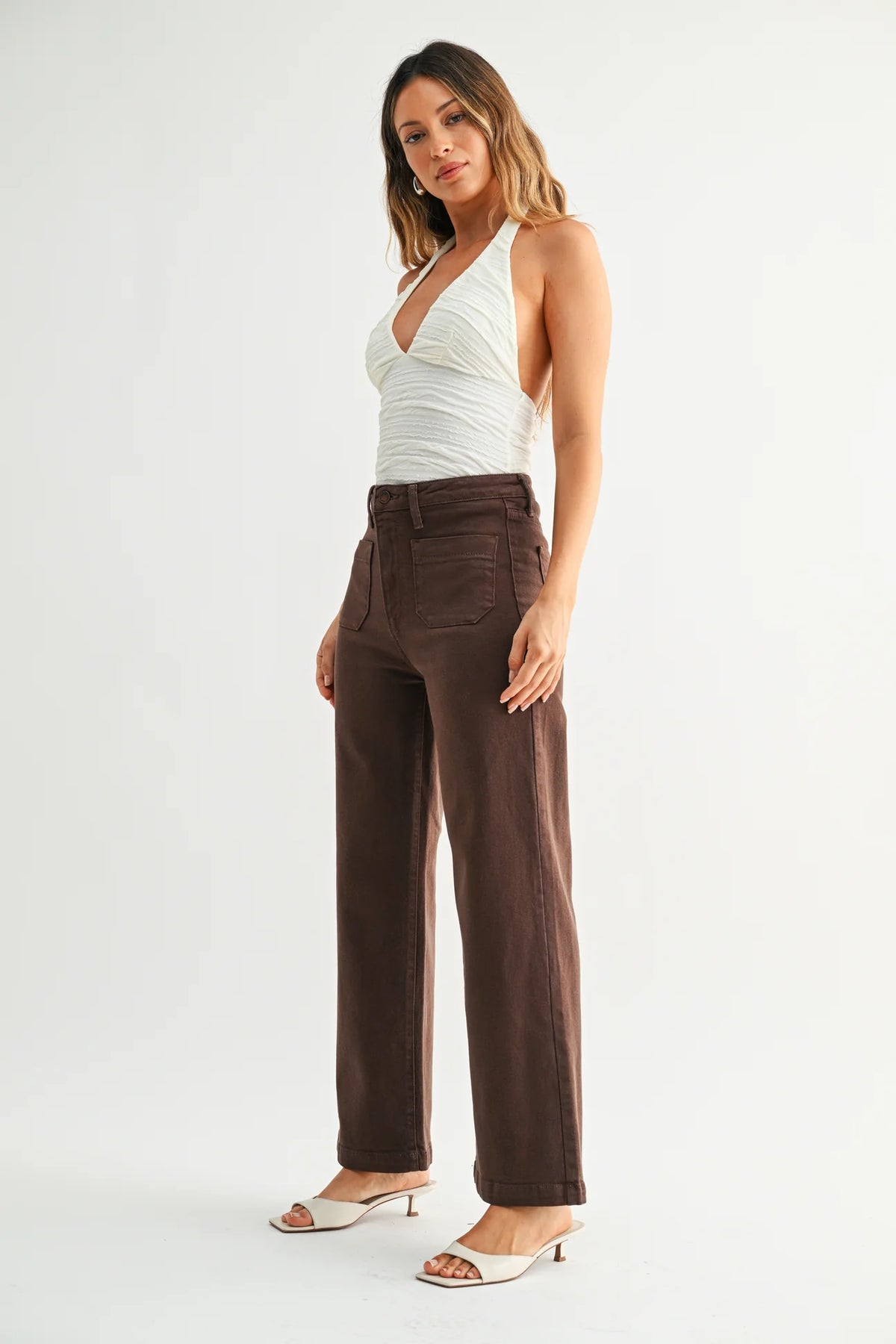 Sailor Patch Pocket Jeans