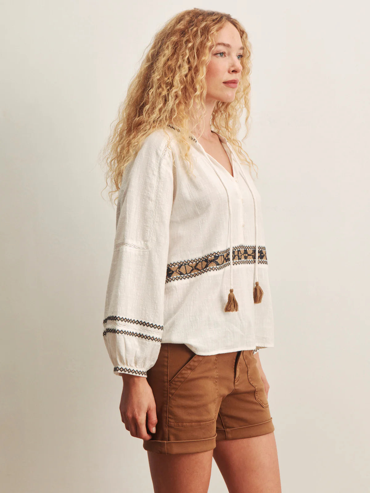 Retreat Embroidered Blouse