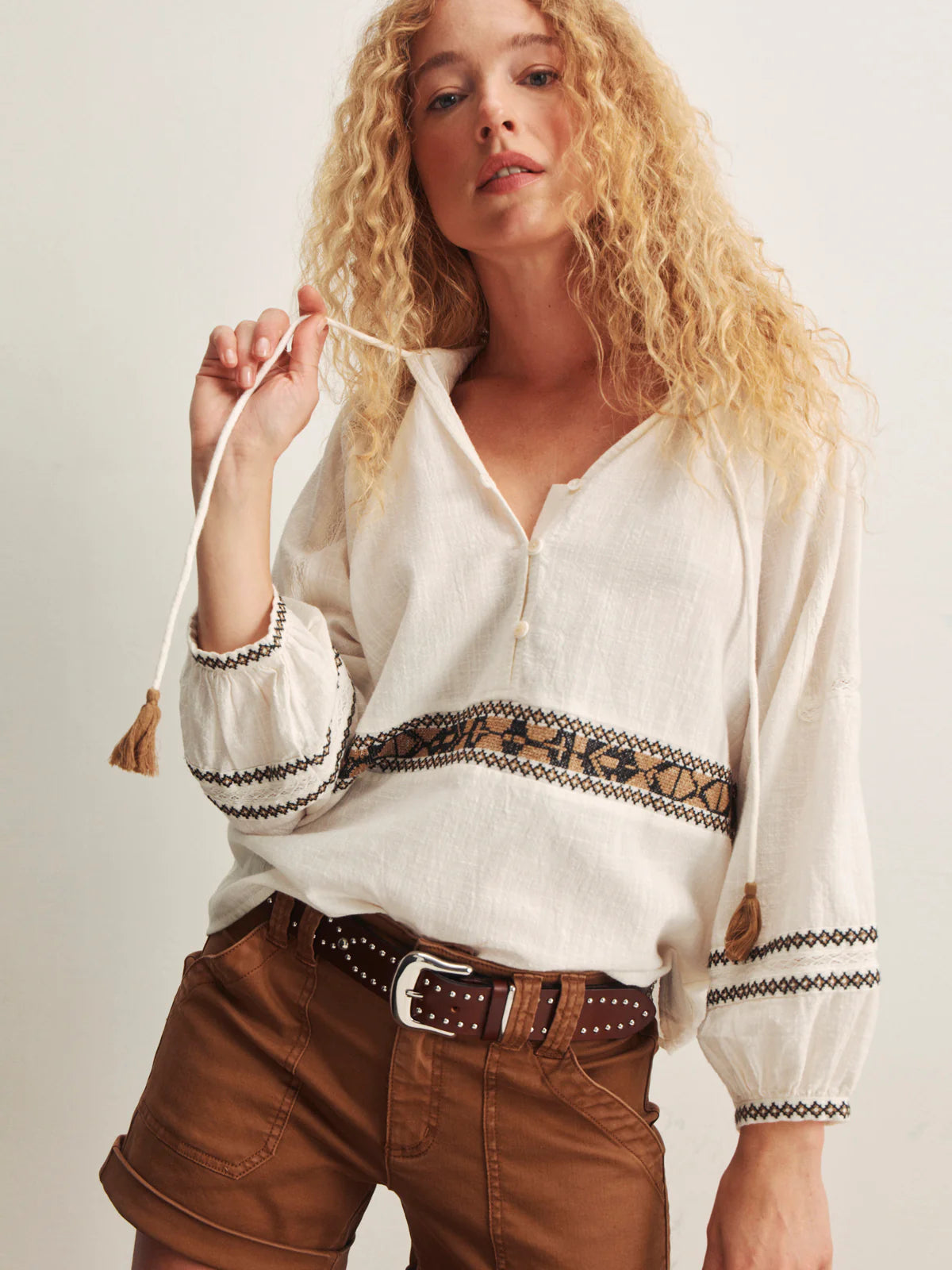 Retreat Embroidered Blouse