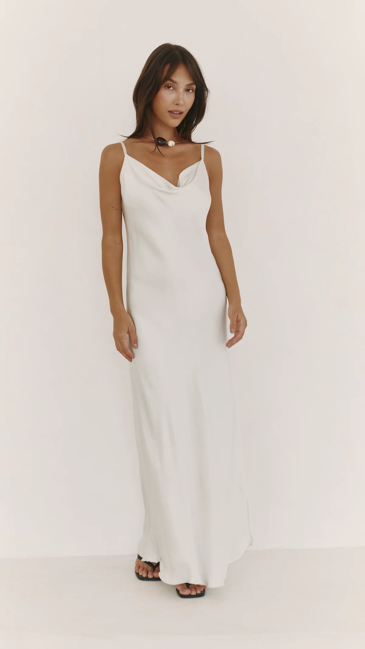 Alena Satin Dress