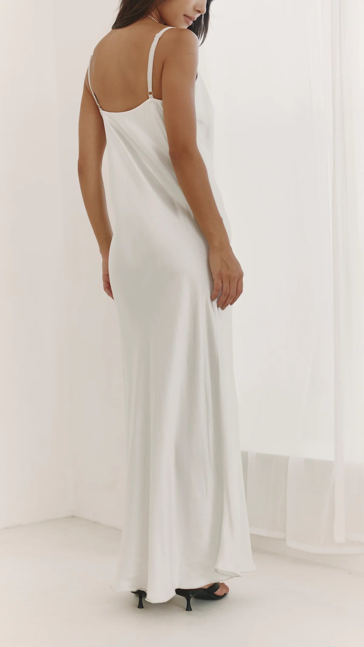 Alena Satin Dress