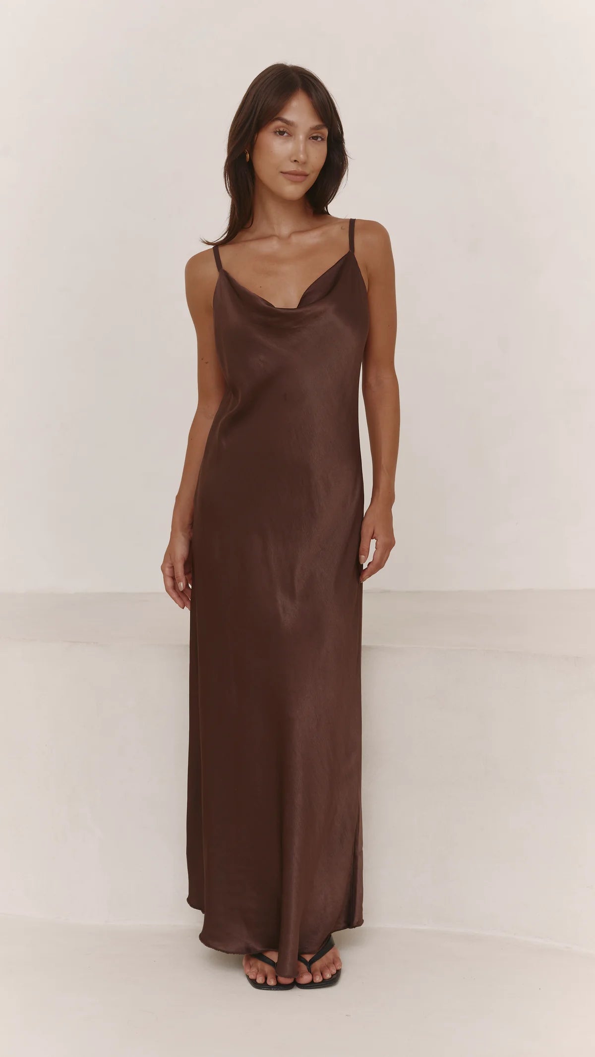 Alena Satin Dress