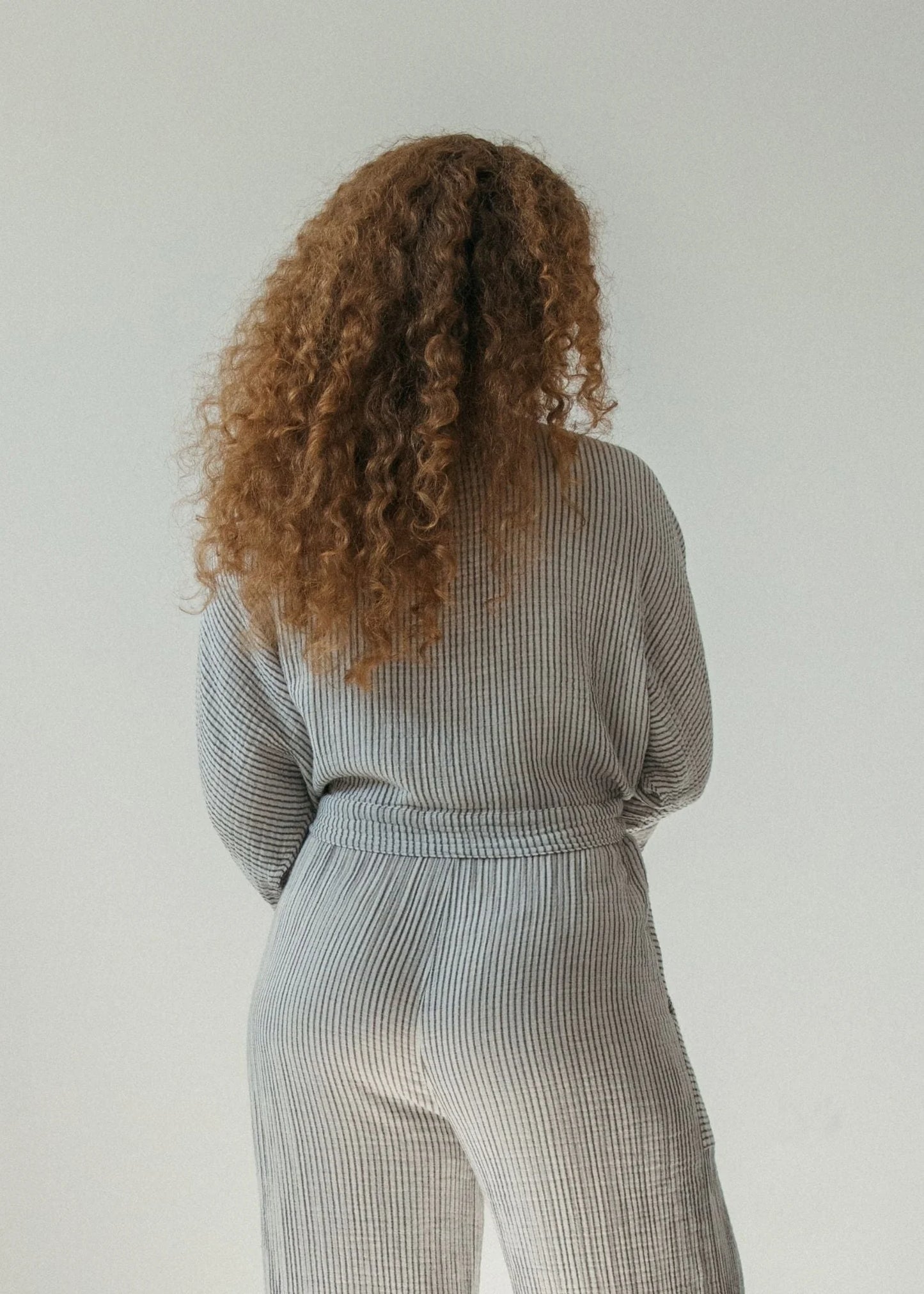 Crinkle Balloon Sleeve Top