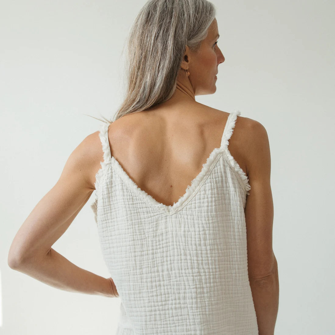 Crinkle Strappy Top
