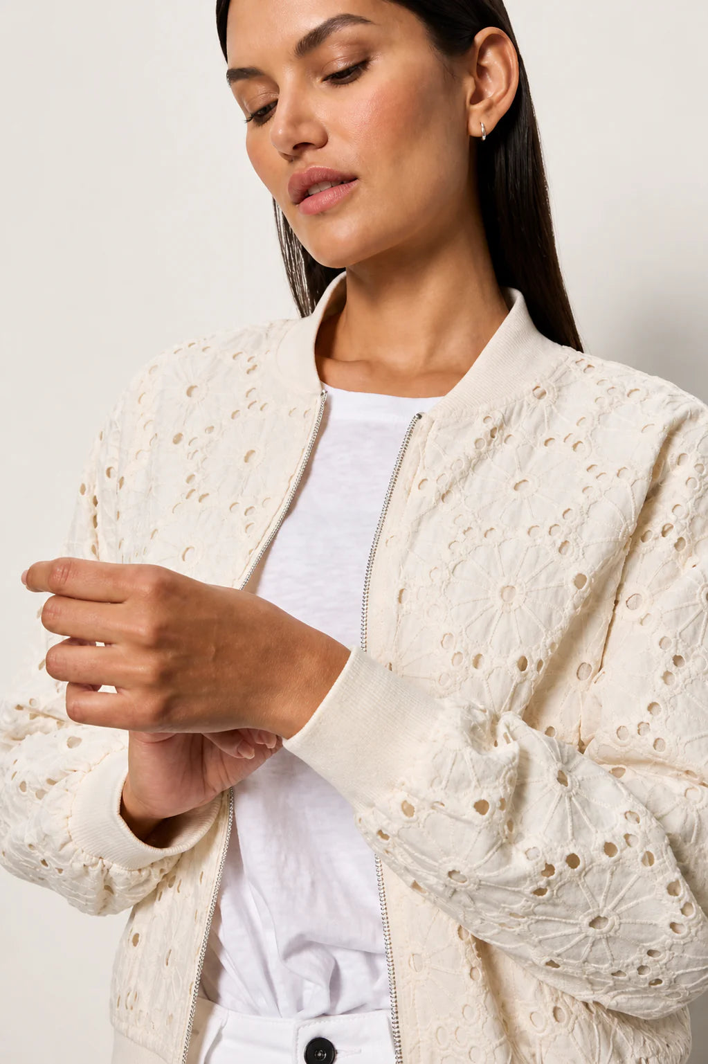 Marilyn Eyelet Jacket