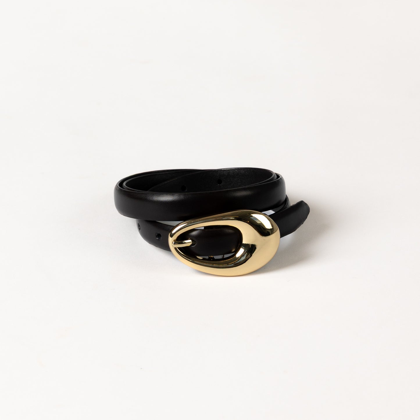 Gold Oval Belt
