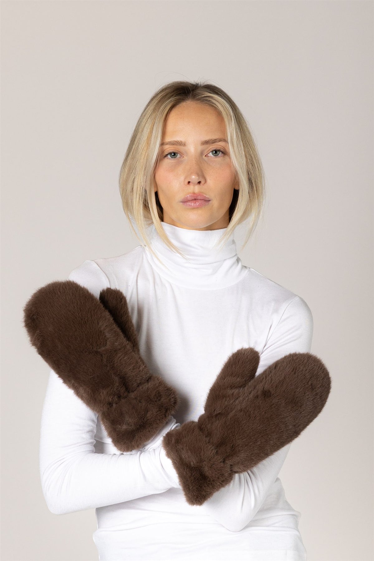 Fur Mittens