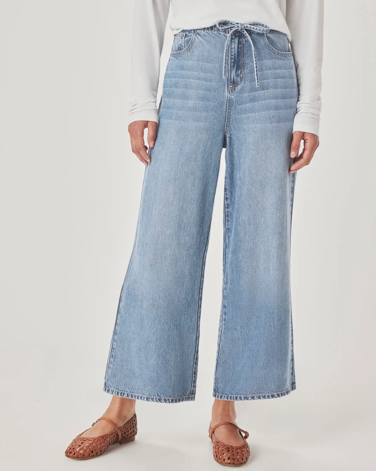 Lounge Denim Crop Pant