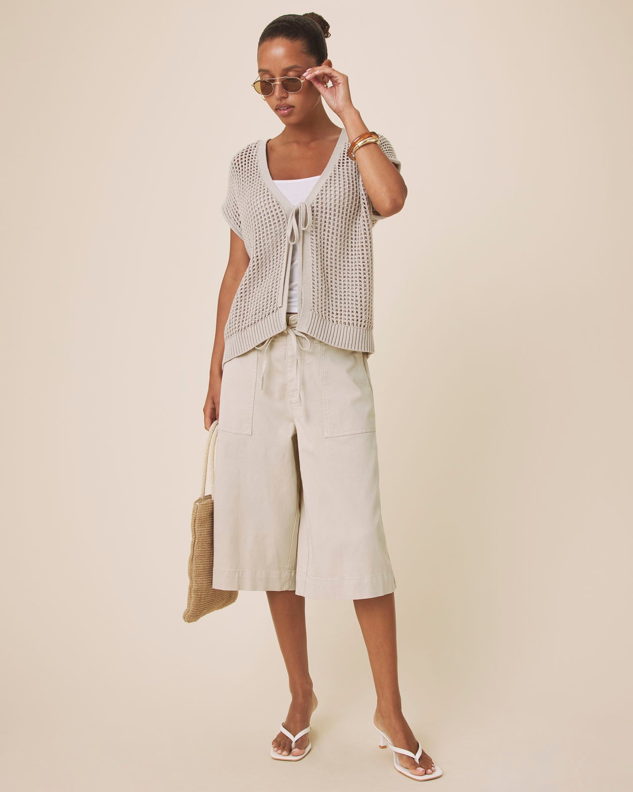 Simona Tie Front Cardigan