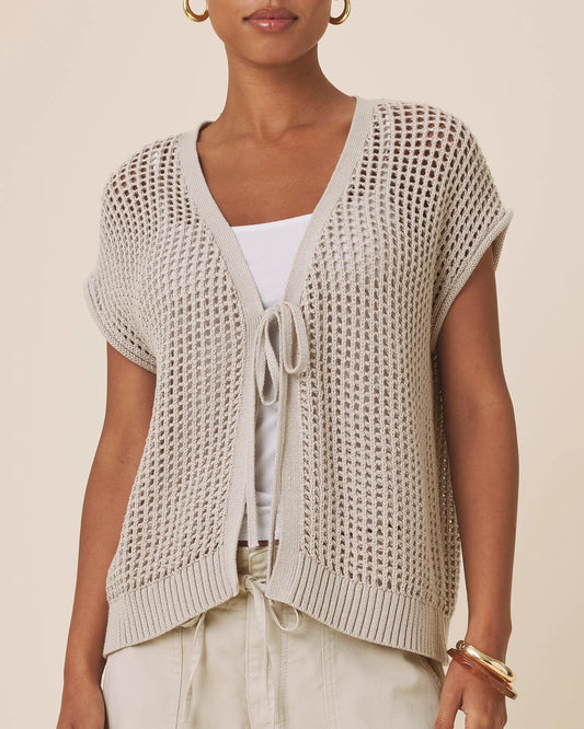 Simona Tie Front Cardigan