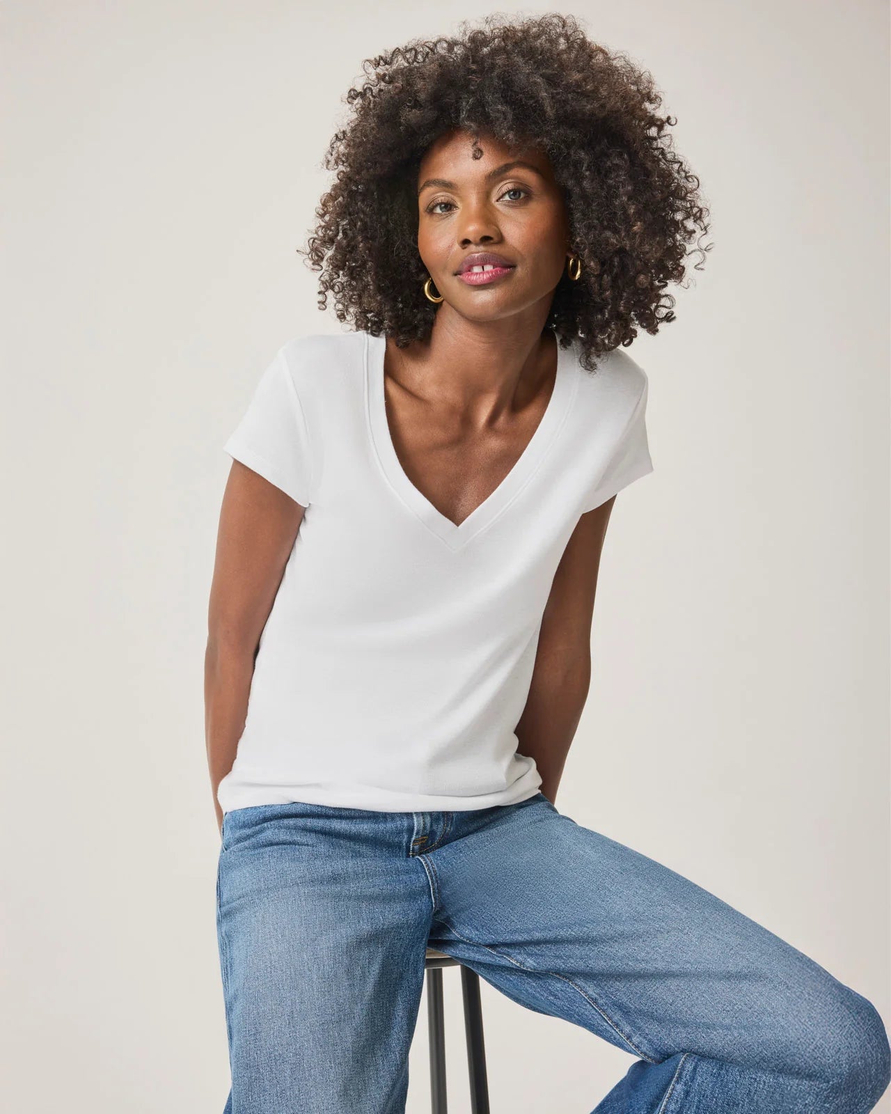 Faye V-Neck Tee