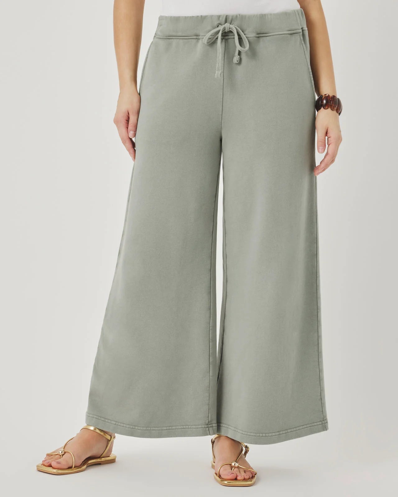 Greta Terry Cropped Pant