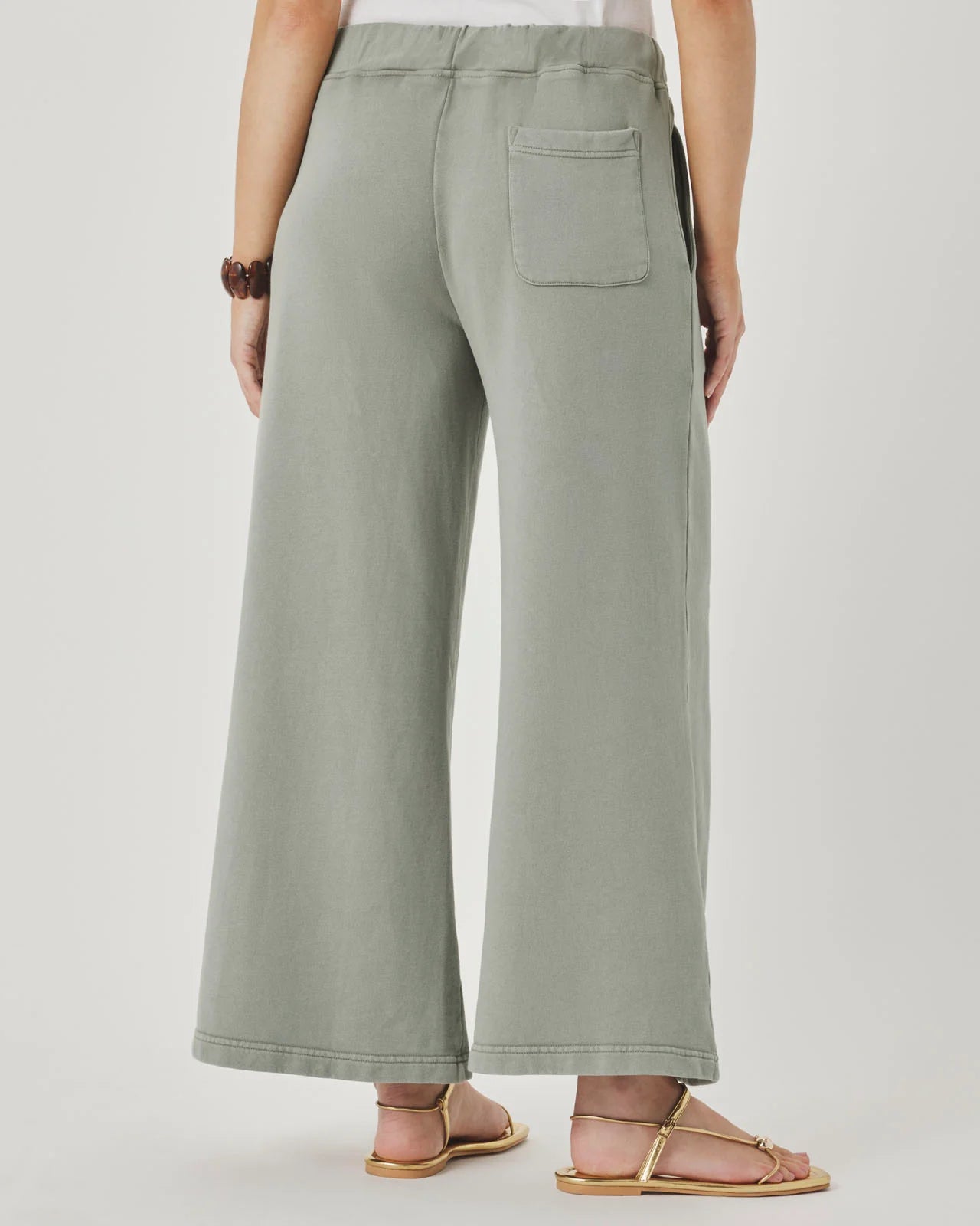 Greta Terry Cropped Pant