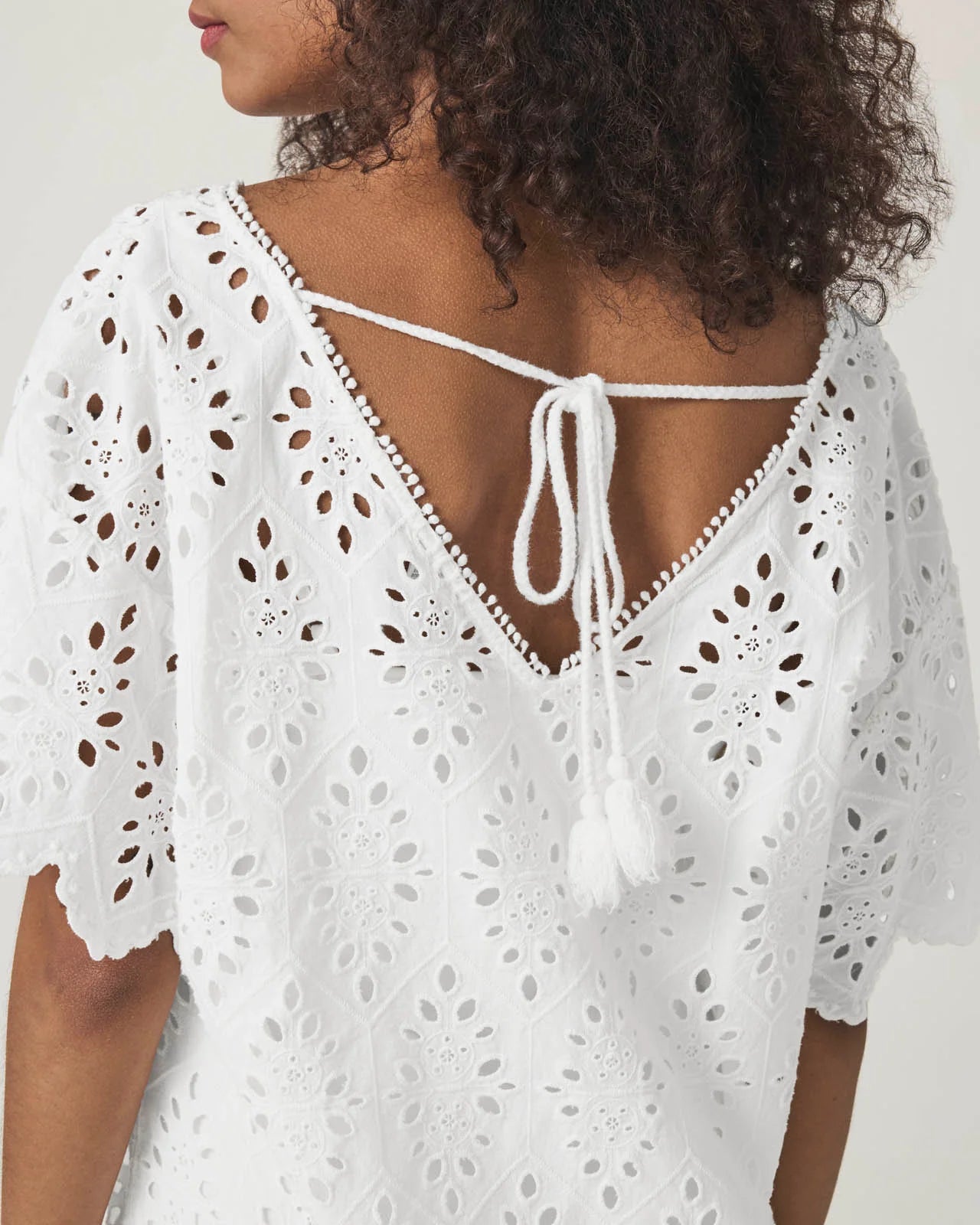Sandro Eyelet Dress