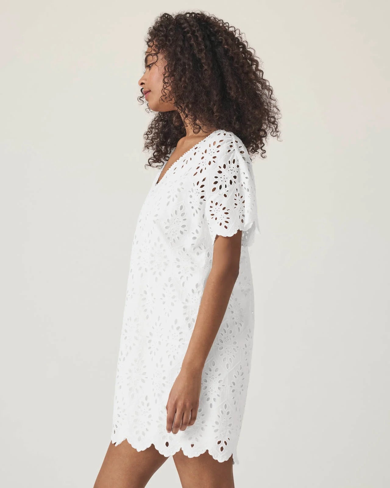 Sandro Eyelet Dress