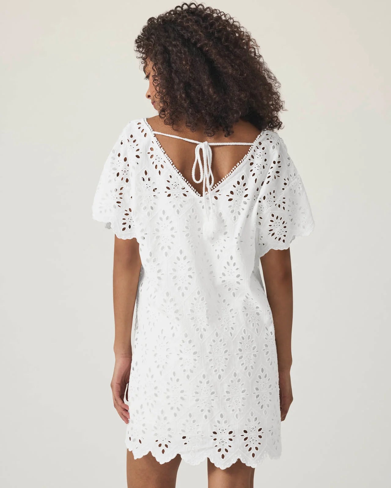 Sandro Eyelet Dress