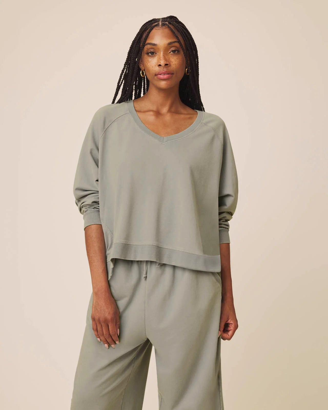 Palmer V-Neck Sweatshirt