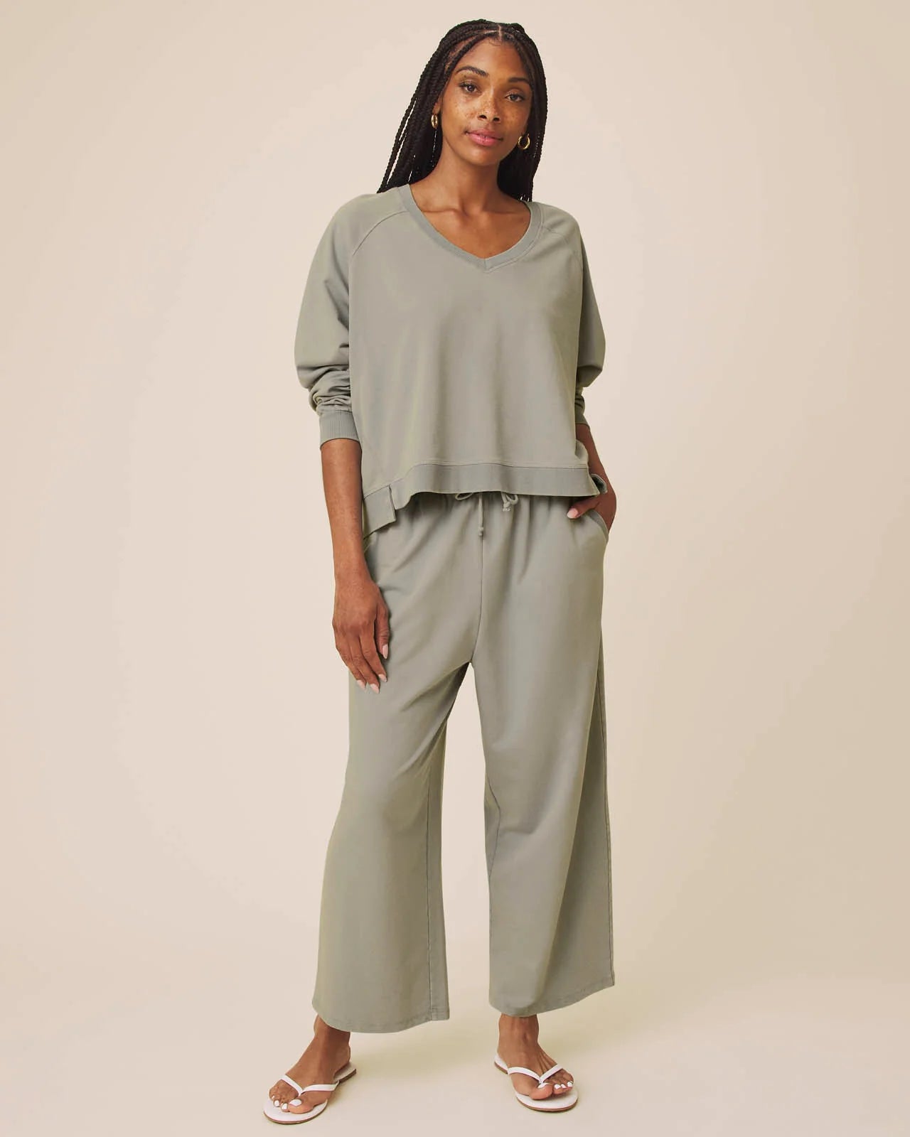 Palmer V-Neck Sweatshirt