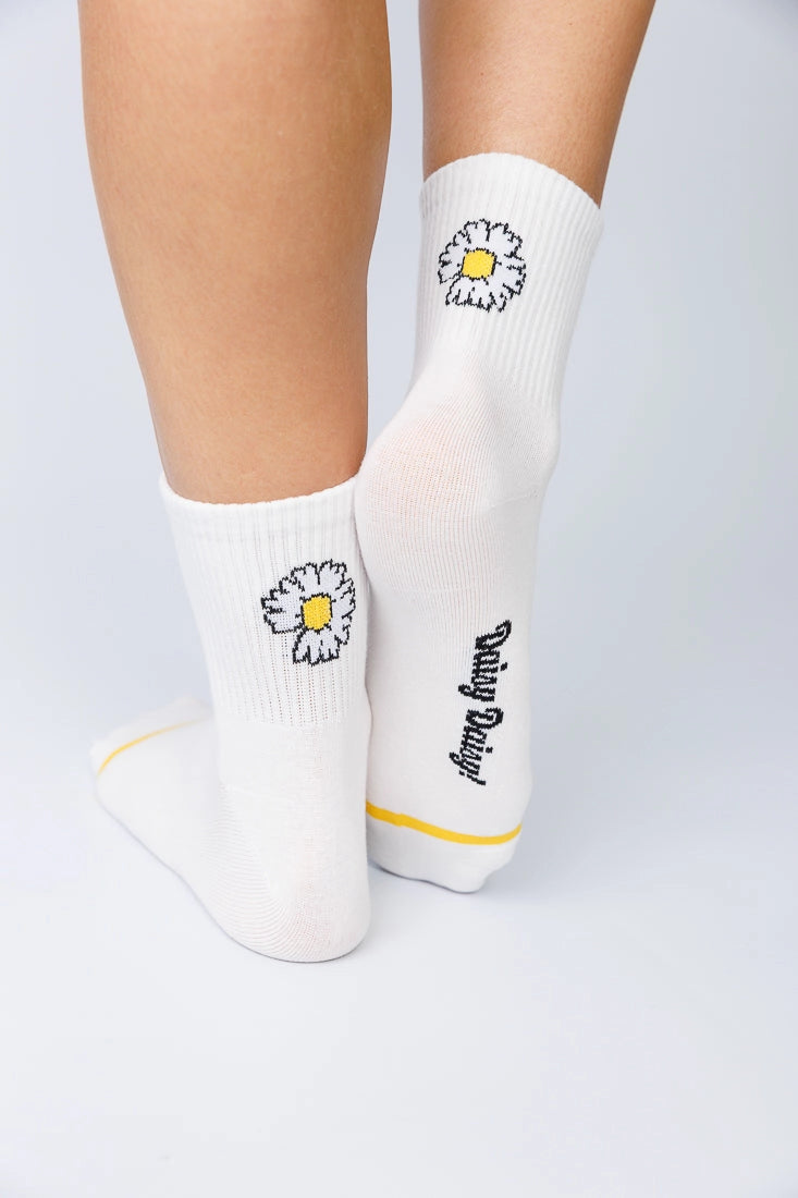 Daisy Back Socks