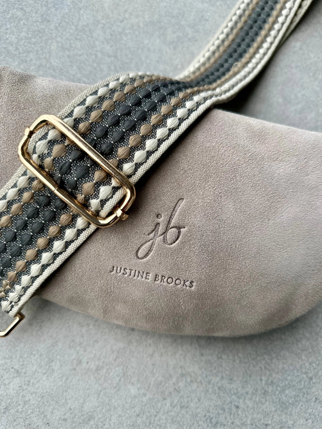 Suede Crossbody Belt Bag