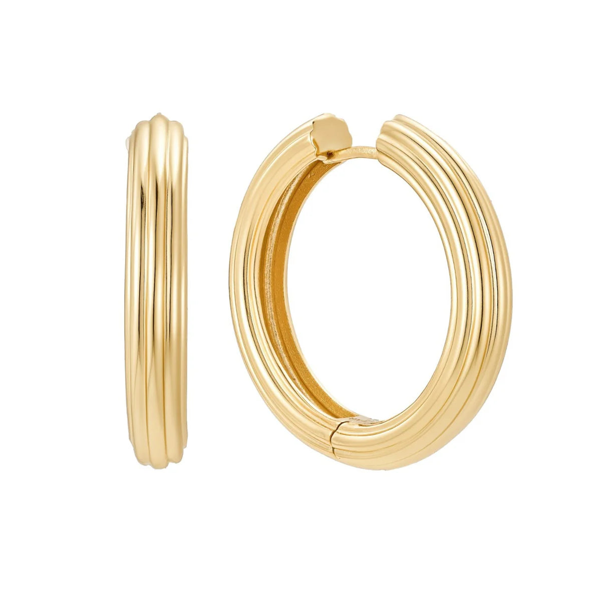 Ribbed Tube Hoops